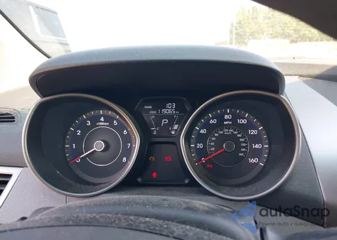 2013 Hyundai Elantra Gls from USA, damaged, VIN 5NPDH4AE7DH287809